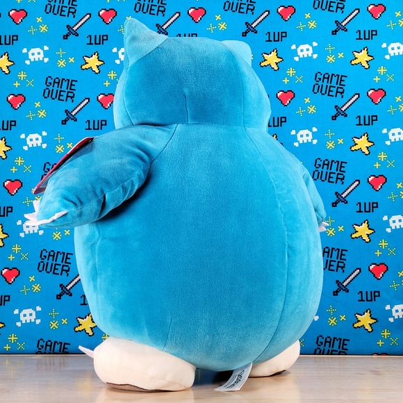 Pokemon Snorlax Super Kabigon Tretta 16" #143 Nintendo Collectible Toy Plush NWT - Picture 5 of 12